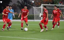 ĐT Việt Nam sẵn sàng cho trận giao hữu với ĐT Jordan
