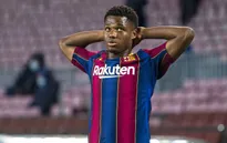 Barcelona đón nhận tin không vui về chấn thương của Ansu Fati