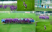 ĐT Việt Nam tập buổi đầu tiên chuẩn bị vòng loại World Cup 2022: Diện mạo mới từ những bộ trang phục