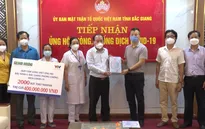 Trao tặng 2.000 kit xét nghiệm nhanh COVID-19 cho tỉnh Bắc Giang và Bắc Ninh