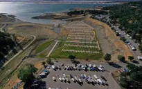 Mực nước các hồ chứa giảm mạnh, bang California đối mặt với hạn hán cực đoan