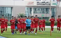 ĐT Việt Nam trở lại sân tập, thủ môn Tấn Trường tự tin nếu được trao cơ hội bắt chính