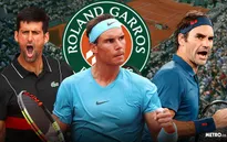 Vòng 2 đơn nam Roland Garros: Federer, Nadal và Djokovic cùng tiến vào vòng trong