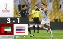 VIDEO Highlights: ĐT UAE 3-1 ĐT Thái Lan | Bảng G Vòng loại World Cup 2022 khu vực châu Á