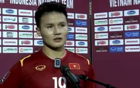 Tiền vệ Nguyễn Quang Hải: Thầy Park đã có thay đổi để ĐT chơi tốt hơn trong hiệp 2