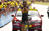 Sepp Kuss về nhất chặng 15 giải xe đạp Tour de France 2021