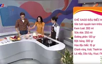 Món fruit sago siêu ngon từ hoa đậu biếc