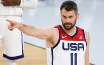Kevin Love chia tay đội tuyển Mỹ trước thềm Olympic Tokyo
