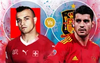 Thụy Sĩ vs Tây Ban Nha: Ẩn chứa bất ngờ | 23h00 hôm nay trực tiếp trên VTV6, VTV9 và VTVGo