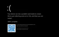 Thông báo màn hình xanh chết chóc trên Windows sẽ đổi thành màu đen
