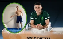 VĐV Olympic thử giường giấy của Nhật Bản