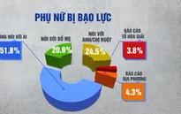 Hơn 30% phụ nữ từng hứng chịu bạo lực gia đình