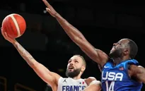 Olympic Tokyo | ĐT bóng rổ Mỹ nhận thất bại bất ngờ trước ĐT bóng rổ Pháp