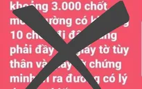 Công an Hà Nội truy tìm đối tượng tung tin giả "3000 chốt kiểm tra trên toàn thành phố"