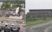 Lốc xoáy dữ dội hiếm gặp tràn qua miền Đông Pennsylvania, ít nhất 5 người bị thương