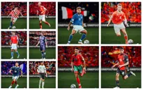 Cầu thủ của EURO 2020 trong trang phục của EURO 1996