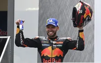Tay đua Brad Binder về nhất tại GP Áo