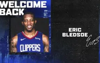 Los Angeles Clippers tái ngộ với hậu vệ Eric Bledsoe