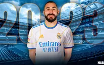 Real Madrid gia hạn hợp đồng với Karim Benzema