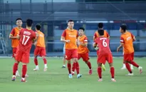 3 tân binh của ĐT Việt Nam hứng khởi tập luyện cùng đội U22