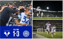 Ngược dòng thắng trên sân khách, Inter Milan vươn lên dẫn đầu Serie A