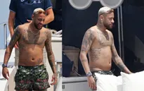 Neymar bụng mỡ sau 3 tuần nghỉ hè