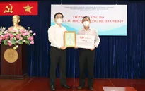VUS tài trợ 8 máy thở, 5.000 bộ bảo hộ phục vụ công tác chống dịch