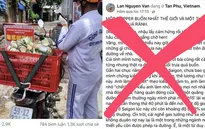 "Shipper chở tro cốt người mất vì COVID-19 đi giao khắp TP Hồ Chí Minh" là tin giả