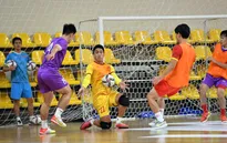 ĐT futsal Việt Nam tích cực tập các tình huống cố định trước trận đấu với tuyển Brazil