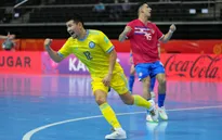 KT | ĐT futsal Kazakhstan 6-1 ĐT futsal Costa Rica: Chiến thắng cách biệt