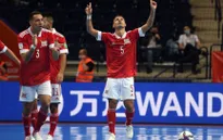 KT | ĐT futsal Nga 9-0 ĐT futsal Ai Cập: Khẳng định sức mạnh ứng cử viên vô địch