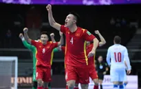 Buộc CH Séc phải chia điểm, ĐT futsal Việt Nam xuất sắc giành vé vào vòng 1/8