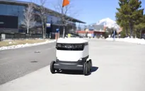 Robot giao hàng tự động tại Anh