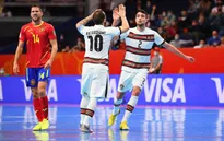 Tây Ban Nha 2-4 Bồ Đào Nha | Thắng kịch tính, Bồ Đào Nha giành vé vào bán kết FIFA Futsal World Cup Lithuania 2021™