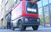 Robot giao hàng ngày càng phổ biến tại Trung Quốc
