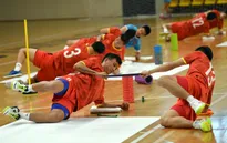 ĐT futsal Việt Nam sẵn sàng cho trận ra quân gặp Brazil