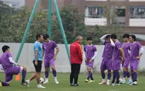 ĐT Việt Nam hứng khởi trong buổi tập đầu tiên của năm 2022