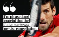 Novak Djokovic thể hiện quyết tâm chinh phục Australia mở rộng