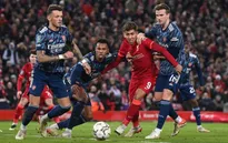 Thi đấu hơn người, Liverpool vẫn bị Arsenal cầm hòa ngay tại Anfield