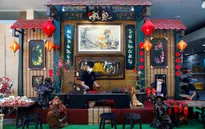 Phố ông đồ nườm nượp khách tham quan