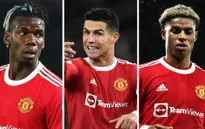 Man Utd nhận tin vui từ Ronaldo, Rashford và Pogba