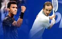 Aliassime đối đầu với Medvedev tại tứ kết Australia mở rộng