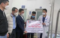 Quỹ Tấm lòng Việt thăm hỏi, động viên cô gái 17 tuổi bị tai nạn thương tâm