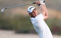 Joachim Hansen dẫn đầu sau vòng 1 giải golf Dubai Desert Classic