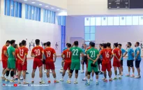 ĐT futsal Việt Nam thoải mái tinh thần trước trận đấu với Nhật Bản