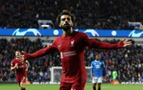 Salah lập hat-trick trong 6 phút, Liverpool đại thắng Rangers ở Champions League