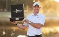 Rory McIlroy trở lại vị trí số 1 golf thế giới