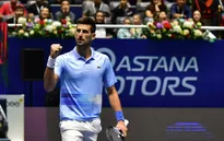 Novak Djokovic giành quyền vào vòng 2 giải quần vợt Astana mở rộng