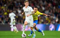 Vòng 14 La Liga: Toni Kroos tỏa sáng giúp Real Madrid đánh bại Cadiz