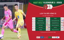 Trước vòng 25 Night Wolf V.League 1-2022: "Đại chiến" tại Thiên Trường